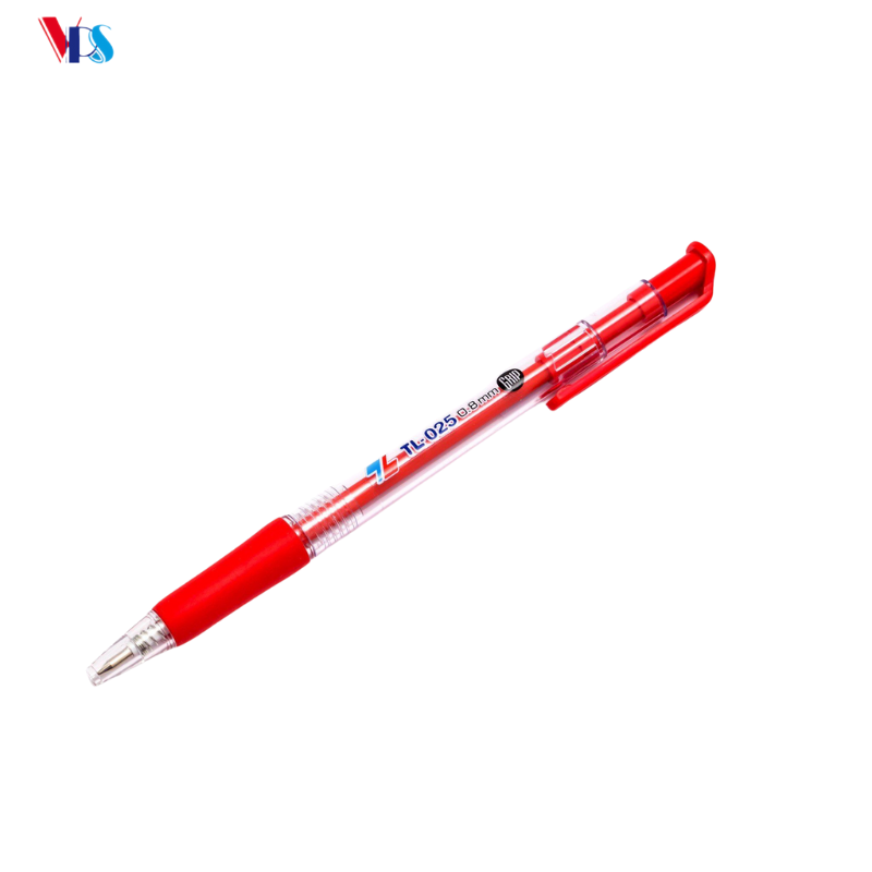 Viết bic Thiên Long 025 xanh-đỏ-đen