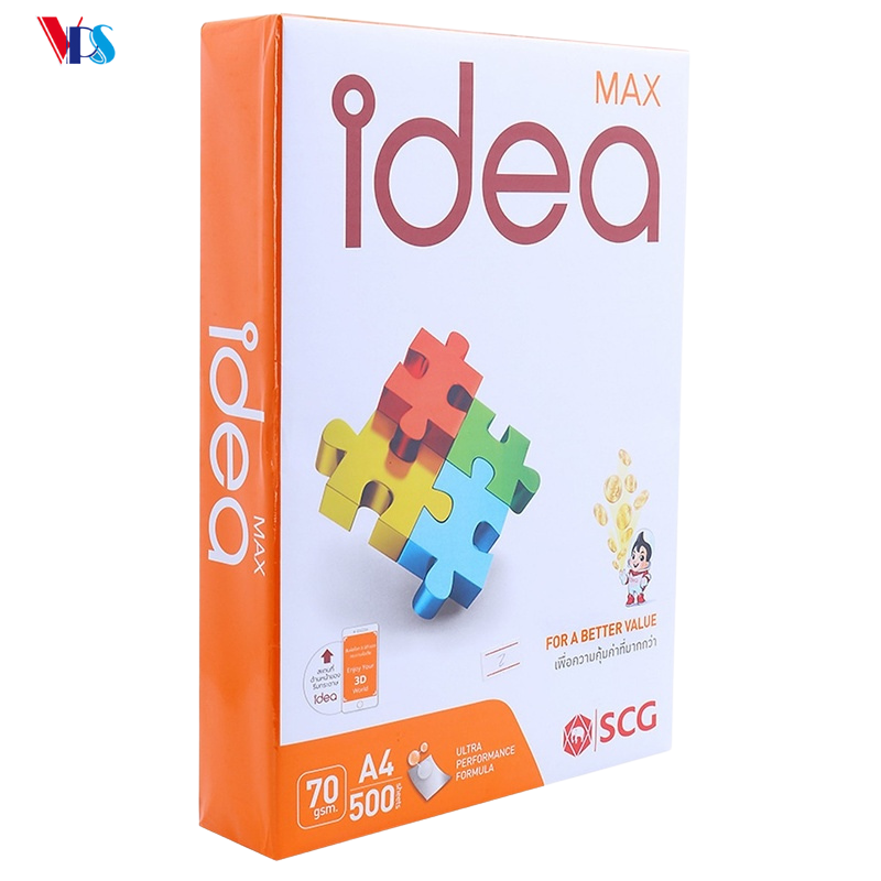 Giấy A4 IDEA 70gsm